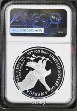 Aigle d'Argent W 2025 S$1 Privy Laser NGC PF69 Ultra Cameo Émissions Précoces #432