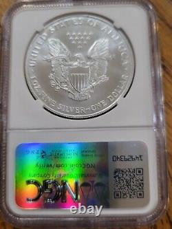 Aigle en Argent 1997 PRODUCTION ANTICIPÉE Frappe en 1996 MS69 Depuis Boîte Scellée de la Monnaie des États-Unis