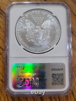 Aigle en Argent 1997 PRODUCTION ANTICIPÉE Frappe en 1996 MS69 Depuis Boîte Scellée de la Monnaie des États-Unis