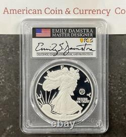 Aigle en Argent 2025-P avec Marque Marine PCGS PR70DCAM 250e Anniversaire Lancement Avancé