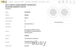 Aigle en Argent 2025-P avec Marque Marine PCGS PR70DCAM 250e Anniversaire Lancement Avancé