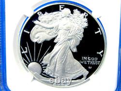 Aigle en Argent Américain 2025 S, S frappé NGC Pf 70 Ucam Premier Jour d'Émission