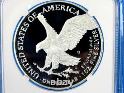 Aigle en Argent Américain 2025 S, S frappé NGC Pf 70 Ucam Premier Jour d'Émission