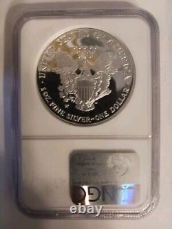 Aigle en Argent W 2002 NGC-CERTIFIÉ Pf 70 ULTRA CAMEO