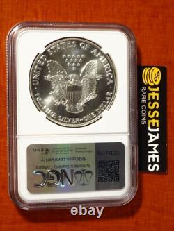 Aigle en Argent de 1 $ de 1990 NGC MS69 Production Précoce de la Monnaie Américaine Étiquette de Boîte Scellée
