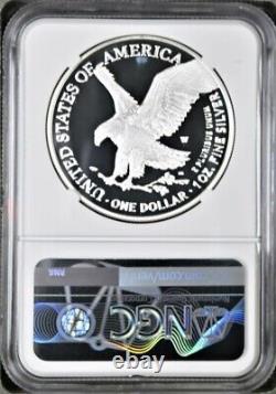Aigle en argent 2022 avec preuve NGC PF70 UC Première journée d'émission étiquette Eagle Mtn avec certificat d'authenticité