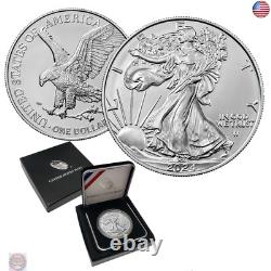 Aigle en argent 2024 $1 Édition brillante non circulée Monnaie des États-Unis