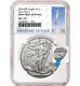 Aigle En Argent 2024 P Avec étoile Privy Ngc Ms70 Premier Jour D'émission 1ère Prévente