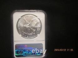 Aigle en argent 2026 MS70 Amérique 250 #16,666 de 50,000