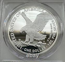 Aigle en argent américain de preuve de 2022 évalué PR69 près de la perfection US Mint PCGS