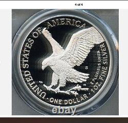 Aigle en argent américain de preuve de 2022 évalué PR69 près de la perfection US Mint PCGS