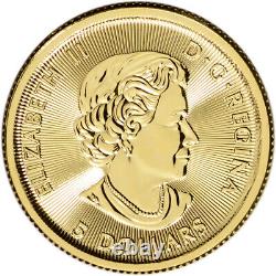 Aigle royal d'or du Canada 2020 1/10 oz 5 $ BU