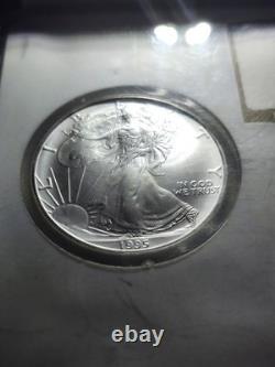 Aigles en argent MS 69 en ensemble de 3 pièces