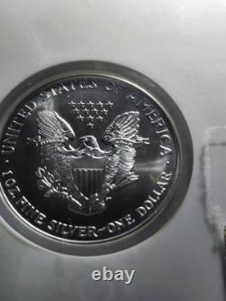 Aigles en argent MS 69 en ensemble de 3 pièces