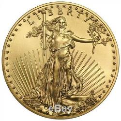Aléatoire Us Gold Eagle 1/10 Oz Lot De Monnaie 10