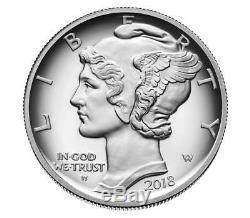 American Eagle 2018, Pièce De Preuve D'une Once Palladium Par Us Mint 4 Coins