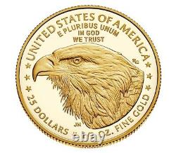 American Eagle 2021 One-half Ounce Gold Proof Coin 21ecn Confirmé Commande Monnaie Américaine