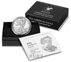 American Eagle 2021-s Pièce D'épreuve D'argent One Ounce $1 1oz Ase Type 2 21emn