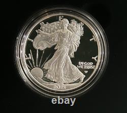 American Eagle PROOF 2021/2022 (lot de 2) avec certificat d’authenticité (COA) de la Monnaie de West Point