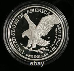 American Eagle PROOF 2021/2022 (lot de 2) avec certificat d’authenticité (COA) de la Monnaie de West Point