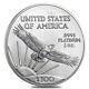 Année Américaine - 100 $ Platinum American Eagle - Pièce De 1 Once - Monnaie Américaine - Année Aléatoire