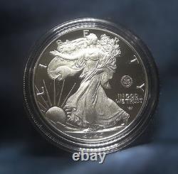 Boîte 2025-W Proof 1 $ American Silver Eagle Army Privy 250e anniversaire, OGP
