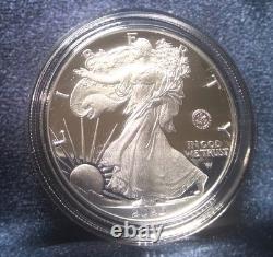Boîte 2025-W Proof 1 $ American Silver Eagle Army Privy 250e anniversaire, OGP
