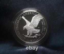 Boîte 2025-W Proof 1 $ American Silver Eagle Army Privy 250e anniversaire, OGP