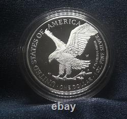 Boîte 2025-W Proof 1 $ American Silver Eagle Army Privy 250e anniversaire, OGP