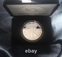 Boîte 2025-W Proof 1 $ American Silver Eagle Army Privy 250e anniversaire, OGP