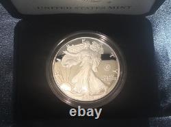 Boîte 2025-W Proof 1 $ American Silver Eagle Army Privy 250e anniversaire, OGP
