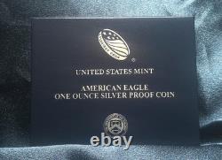 Boîte 2025-W Proof 1 $ American Silver Eagle Army Privy 250e anniversaire, OGP