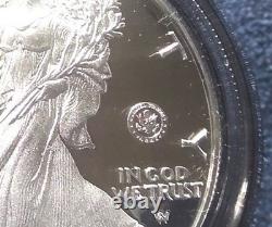 Boîte 2025-W Proof 1 $ American Silver Eagle Army Privy 250e anniversaire, OGP