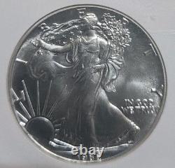 Collection 20e anniversaire 1988 Silver EAGLE $1 MS69 n°885 sur 2005 frappée. 1 oz