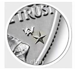 Collection Curio Emballage Monnaie US 2024 1 oz Aigle en Argent STAR PRIVY FR NGC MS70