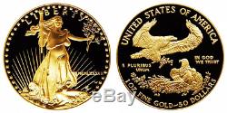 Coquille Aoc American Gold Proof (1 Oz), 1986-w, 50 $