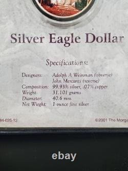 Dernier repas (Jésus) American Silver Eagle 1 oz. pièce chrétienne en argent 999 dollar américain