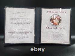 Dernier repas (Jésus) American Silver Eagle 1 oz. pièce chrétienne en argent 999 dollar américain