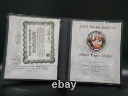 Dernier repas (Jésus) American Silver Eagle 1 oz. pièce chrétienne en argent 999 dollar américain