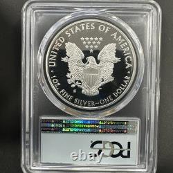 Dollar Silver Eagle 2017 Première Journée d'Émission Ensemble Félicitations PCGS PR70DCAM
