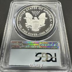 Dollar Silver Eagle 2017 Première Journée d'Émission Ensemble Félicitations PCGS PR70DCAM