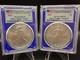 Ensemble 2021 Silver Eagle Type 1 Et Type 2 Ms70 First Strike
