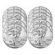 Ensemble De 10 2024 $1 Aigle En Argent Américain 1 Oz Bu