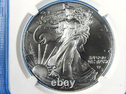 Ensemble de 2 pièces 2024 (P), Aigle en argent avec étoile privy NGC Ms 70/69 FDOI Gaudioso Sig