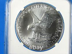 Ensemble de 2 pièces 2024 (P), Aigle en argent avec étoile privy NGC Ms 70/69 FDOI Gaudioso Sig