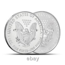 Ensemble de 2 pièces du 75e anniversaire de la Monnaie de West Point - American Silver Eagle 2013-W