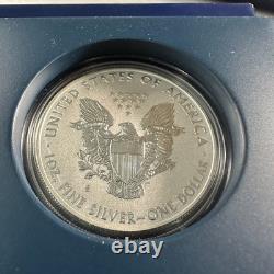 Ensemble de 2 pièces en argent American Eagle San Francisco 2012-S, proof, OGP et COA (90581)