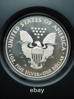 Ensemble de 2 pièces en argent Proof American Eagle West Point 2013 avec boîte et certificat d'authenticité