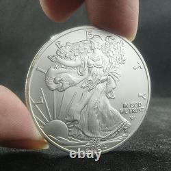 Ensemble de 5. 2024 1 oz. 999 Argent Fin American Eagle pièce de 1 $ BU
