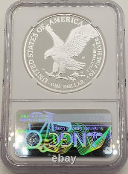 Ensemble de Félicitations du Premier Jour de l'American Silver Eagle Proof 2023-W ANA NGC PF70 UC